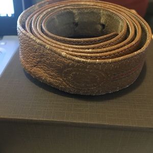 A vintage Gucci belt.